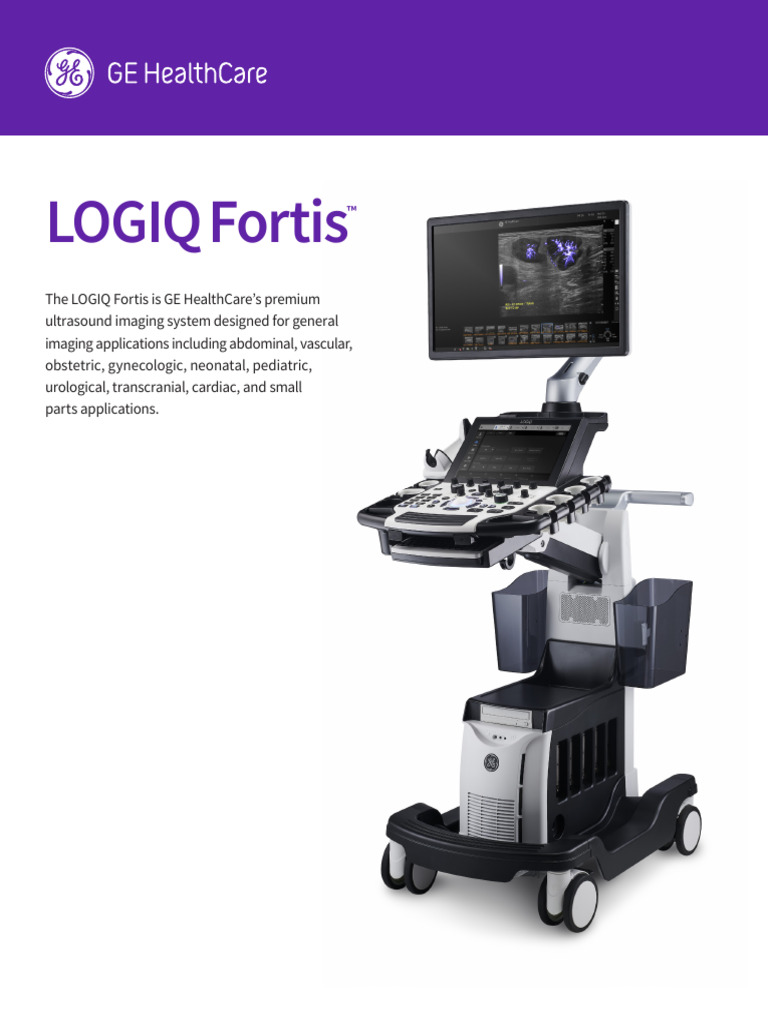LOGIQ-Fortis-PDS HDU Fortis R4 Global DOC2864800 v4 | PDF | Medical ...