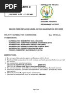 S6 Computer Science Exam 2025 Paper | PDF | Sql | Computer Network