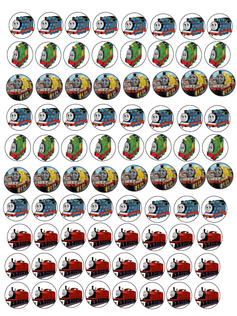 Sticker Tren Tomas | PDF