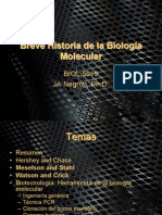 Historia Biol Molecular