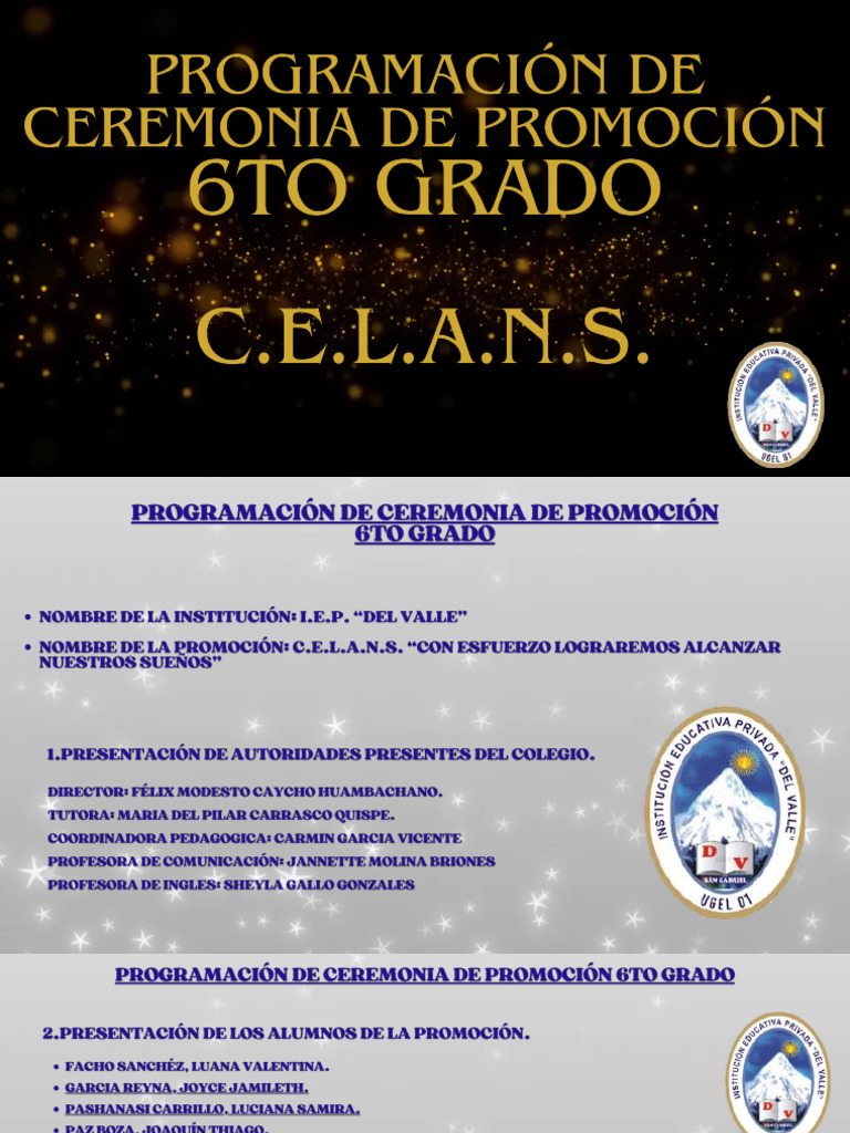 Programa 25 01 | PDF