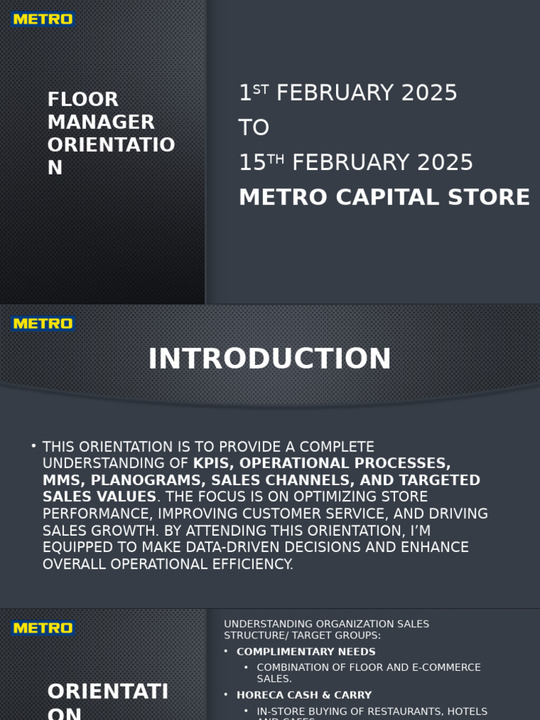 Management Training Presentation Animated | PDF | Inventory | Retail