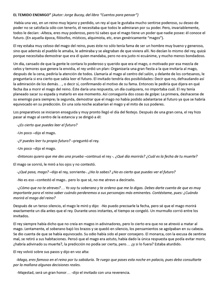 El Temido Enemigo | PDF