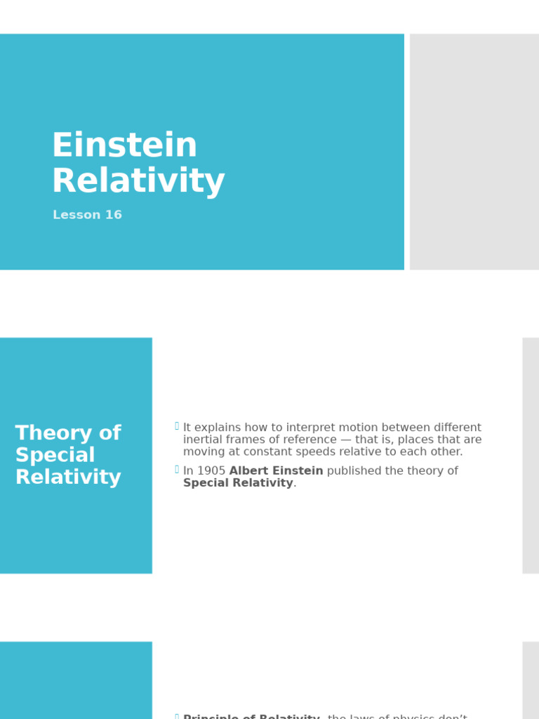 Inbound 503078731315868699 | PDF | Special Relativity | General Relativity