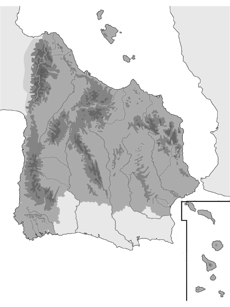 MAPA RELIEVE ESPAÑA | PDF