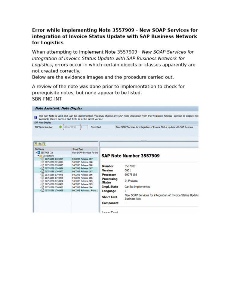 SOAP Service Error in Invoice Status Update | PDF