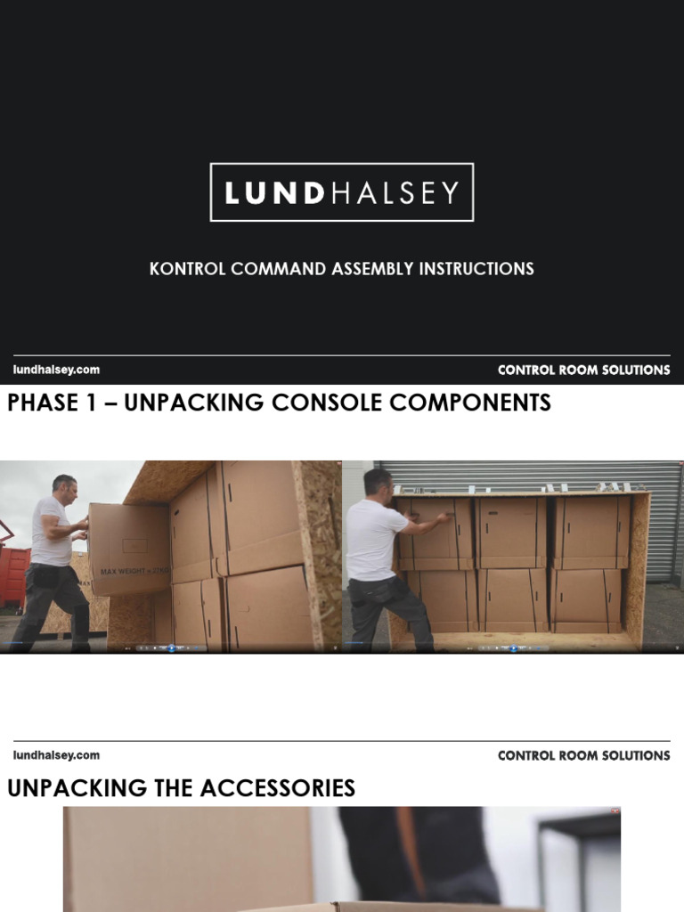 KONTROL Command Console Assembly Guide | PDF