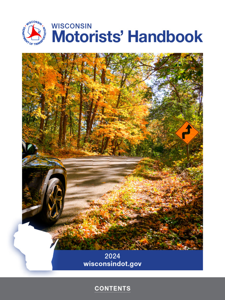 Wisconsin Motorists' Handbook 2024 | PDF | Traffic | Driving