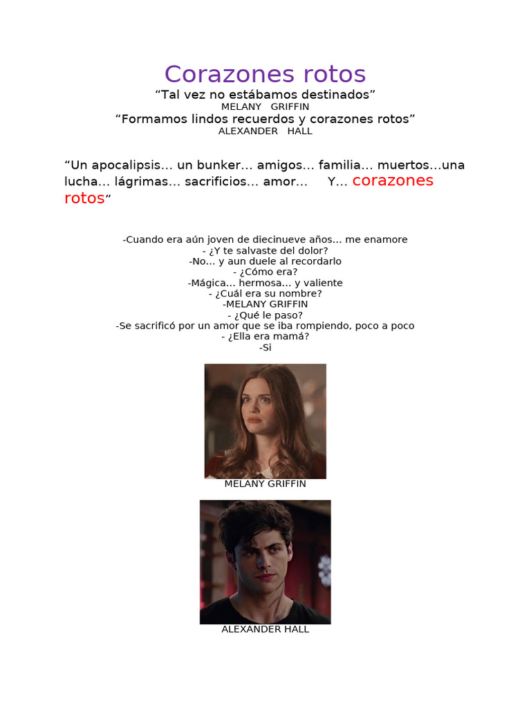 Corazones Rotos | PDF