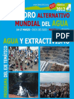 AGUA Y EXTRACTIVISMO