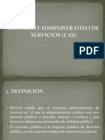 Contrato Administrativo de Servicios (Cas)
