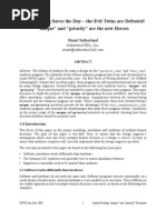 2005-SNUG-Paper SystemVerilog Unique and Priority