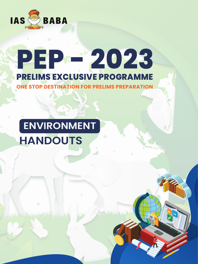 Environment Handout for IAS PEP 2023 | PDF | Food Web | Primary Production