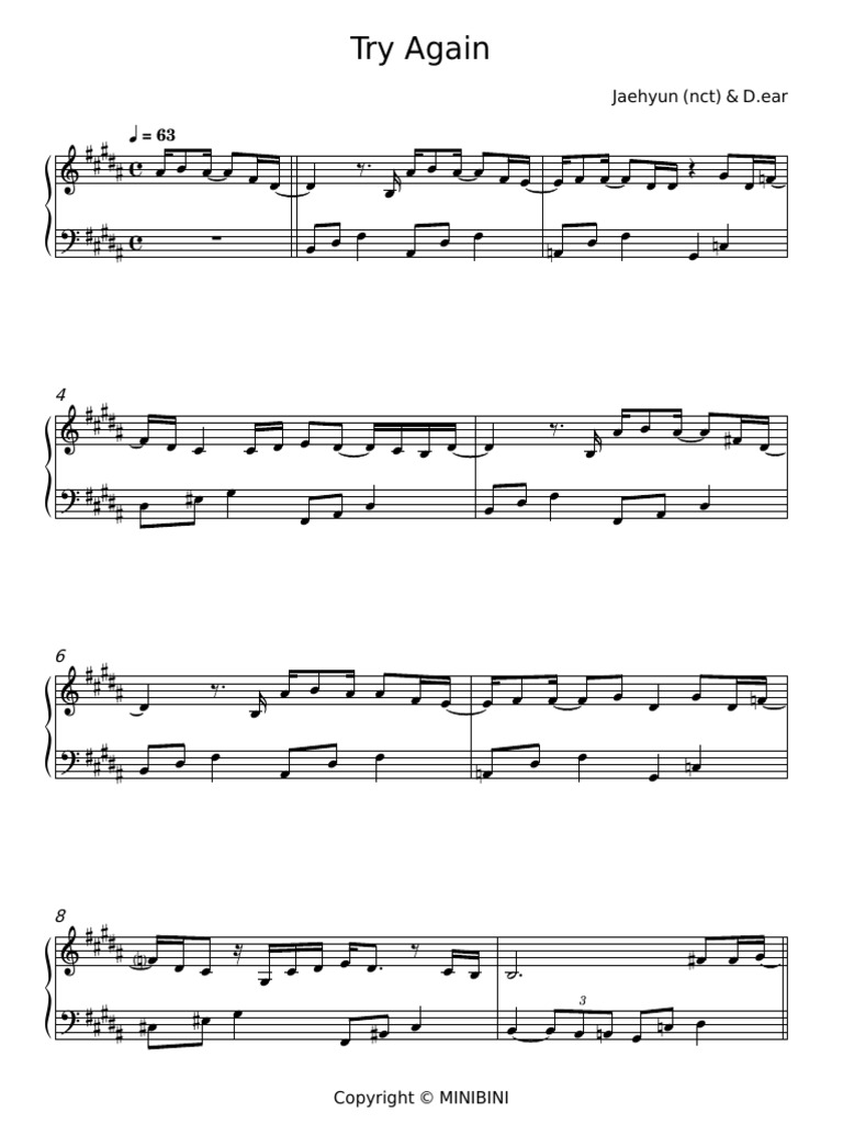 Try Again D Ear Jaehyun Pdf