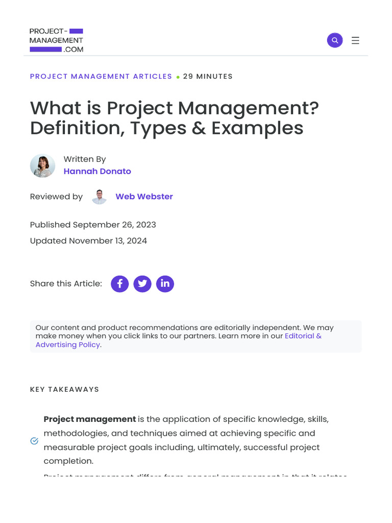 Understanding Project Management Essentials | PDF | Software ...