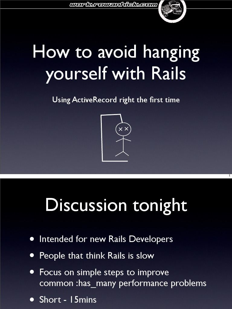 Optimize ActiveRecord for Rails Performance | PDF | Software ...