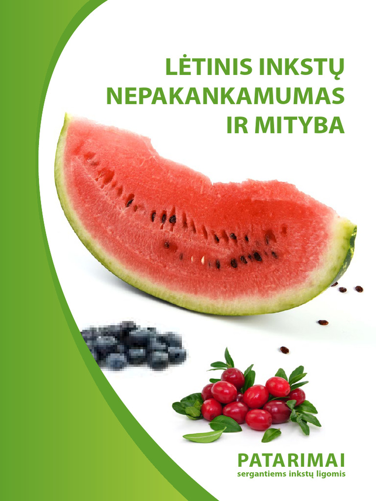 Lėtinis Inkstų Nepakankamumas Ir Mityba | PDF