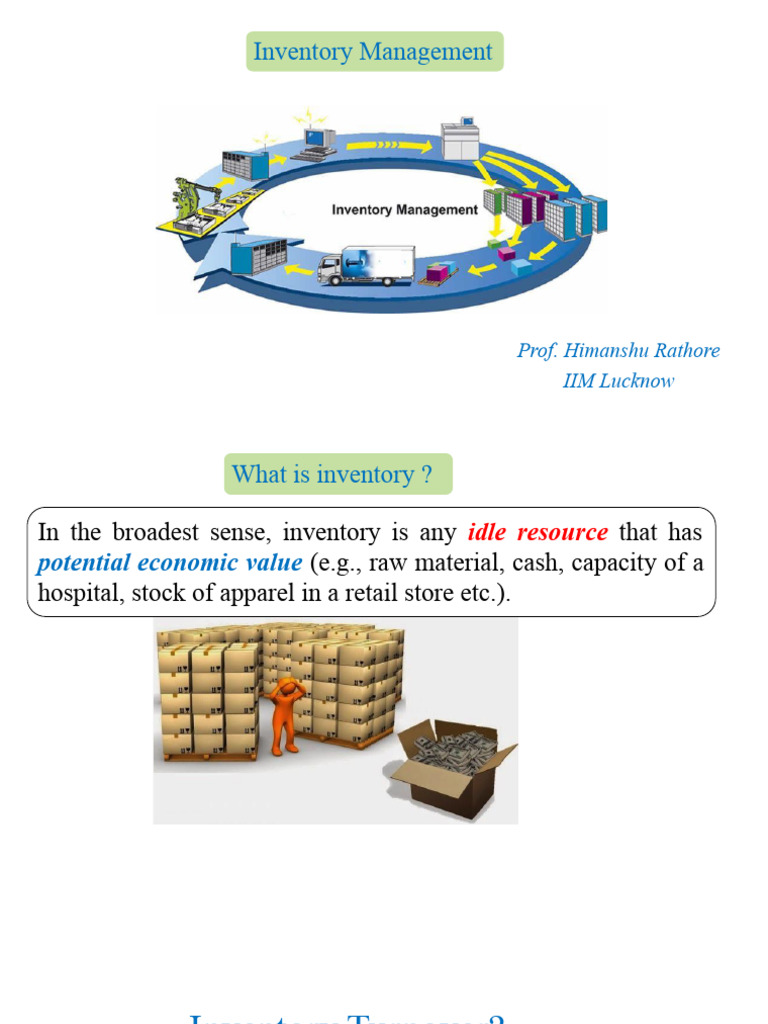 Inventory Management Insights and Strategies | PDF | Inventory | Warehouse