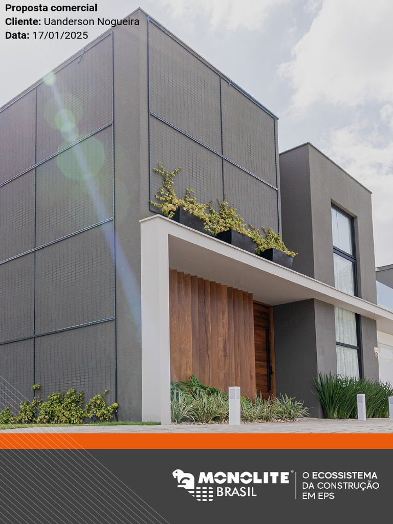 Proposta de Construção Residencial em EPS | PDF