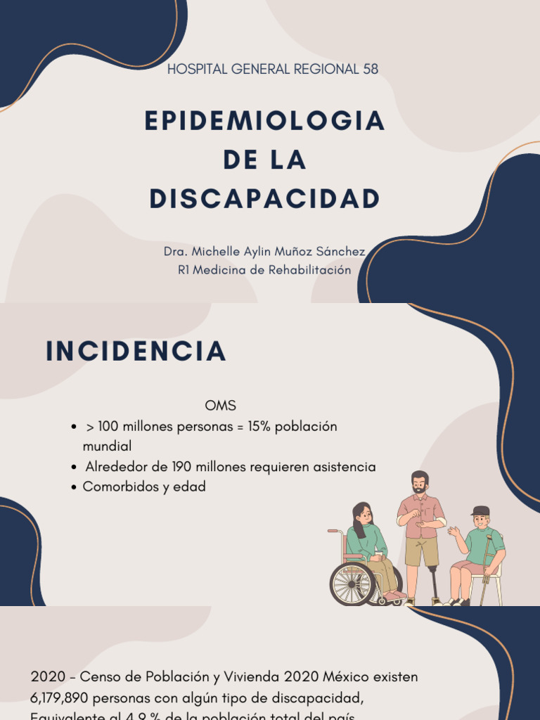 Epidemiología de la Discapacidad en México | PDF | Invalidez | Politica ...