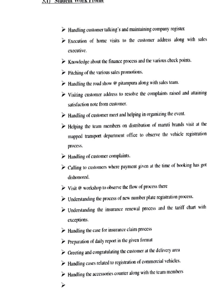 Handling Customer Talking's and Maintaining Company Register | PDF ...