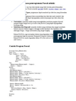 Kelebihan Dari Bahasa Pemrograman Pascal