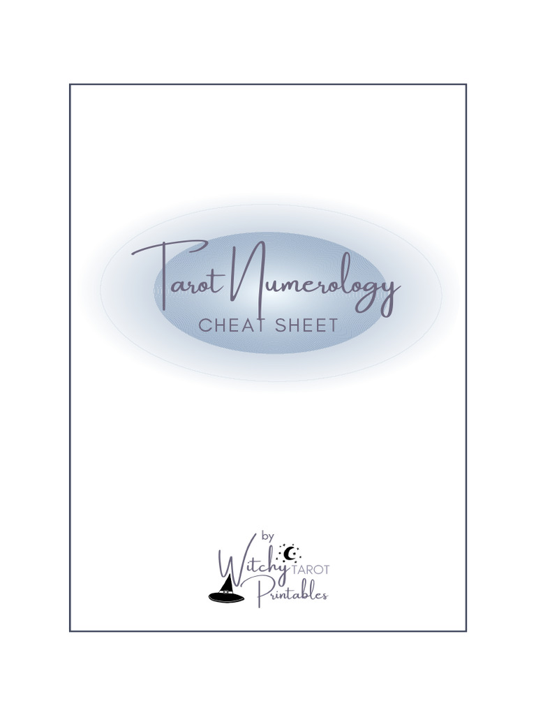 Numerology Pdf