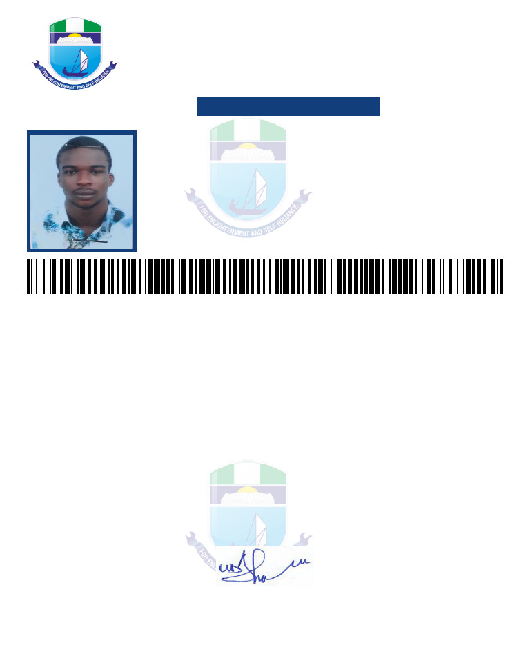 SOPURUCHI PRINCE HACHIMERE WEBILOR Electrical Engineering - ID - CARD | PDF