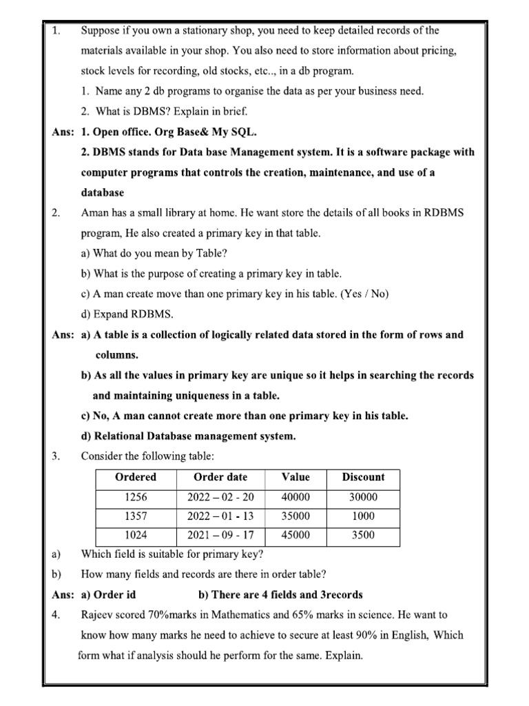 It Questions 23 - 24 | PDF