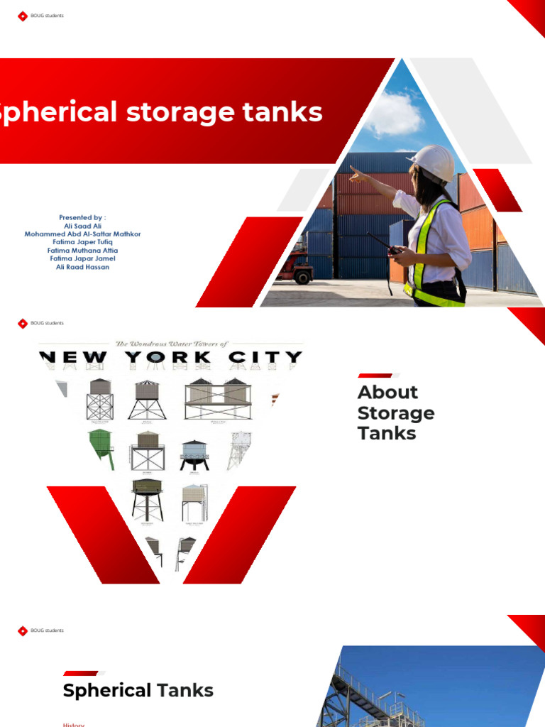 Spherical Storage Tanks Overview | PDF