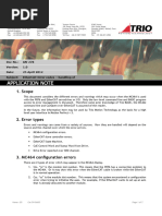 EtherNet/IP Error Code Guide | PDF | Computer Network | Ethernet