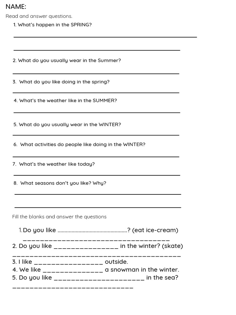 Illustrative Measuring Length Worksheet | PDF