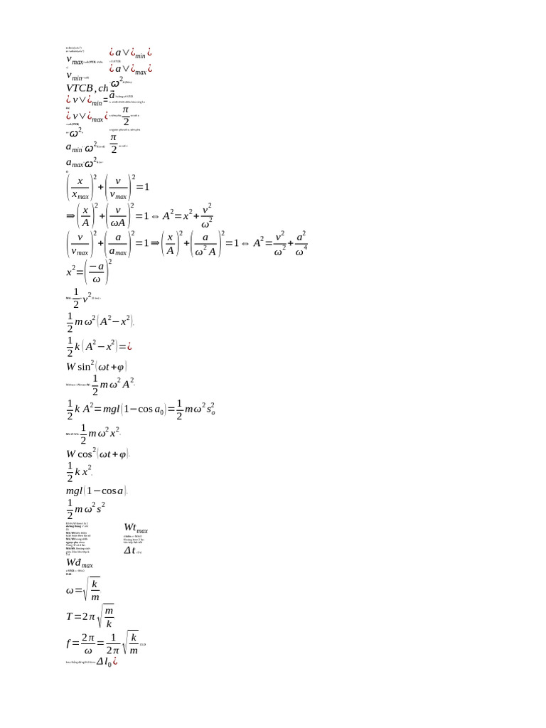 v v VTCB, chiều v v a a a a a π π: max min min max | PDF