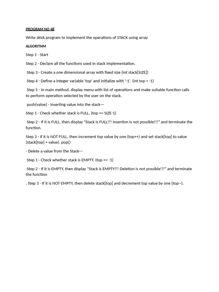 Java Stack, Queue, and Dequeue Implementation | PDF | Queue (Abstract ...