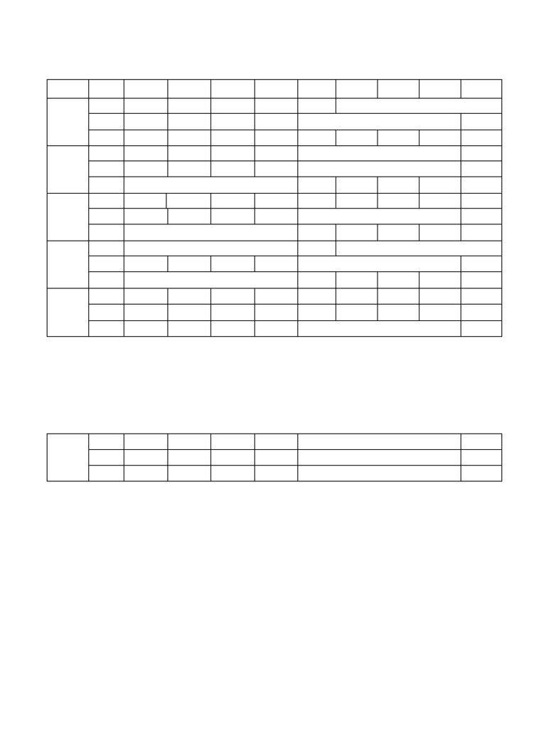Combined TT Format | PDF