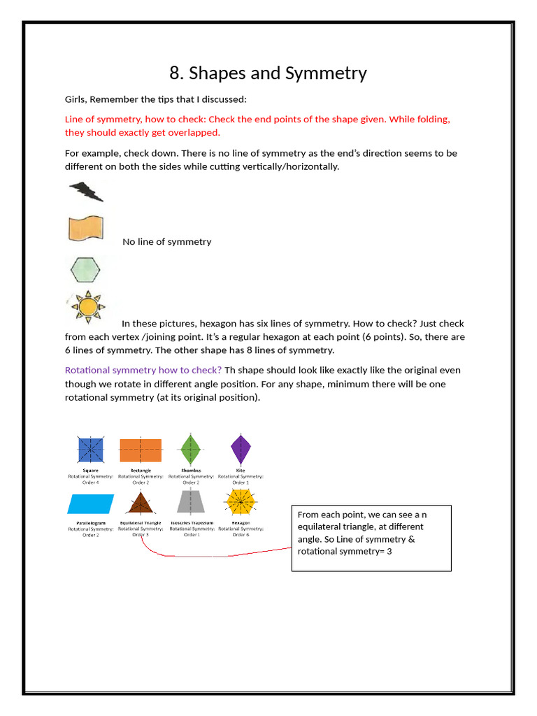 Chapter 8 - Symmetry | PDF