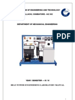 HMT  Lab Manual