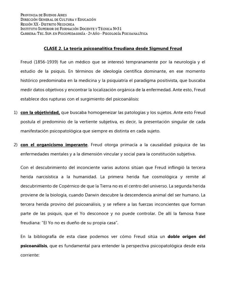 Triple Estratificación en Freud | PDF | Complejo de Edipo | Libido
