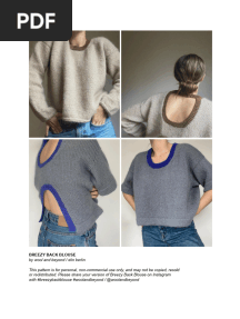 ENG - BREEZY BACK BLOUSE