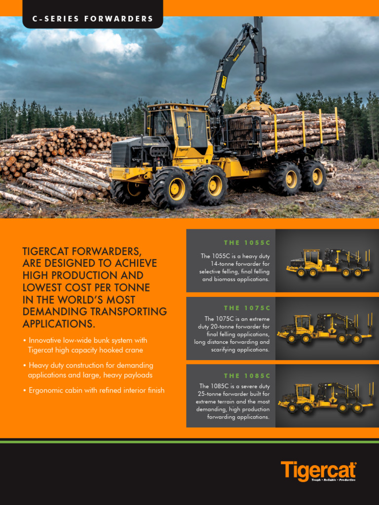 C Series Forwarders EN2.4 CV738 1120 Hi Res | PDF | Crane (Machine ...