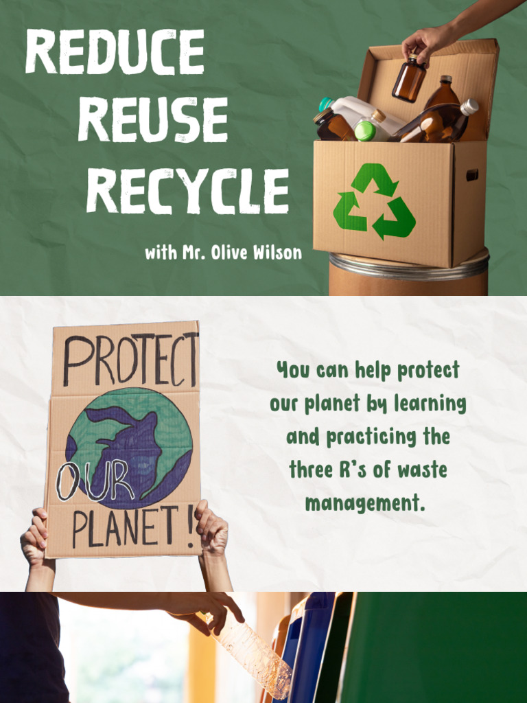 Mastering Reduce, Reuse, Recycle Tips | PDF | Recycling | Waste