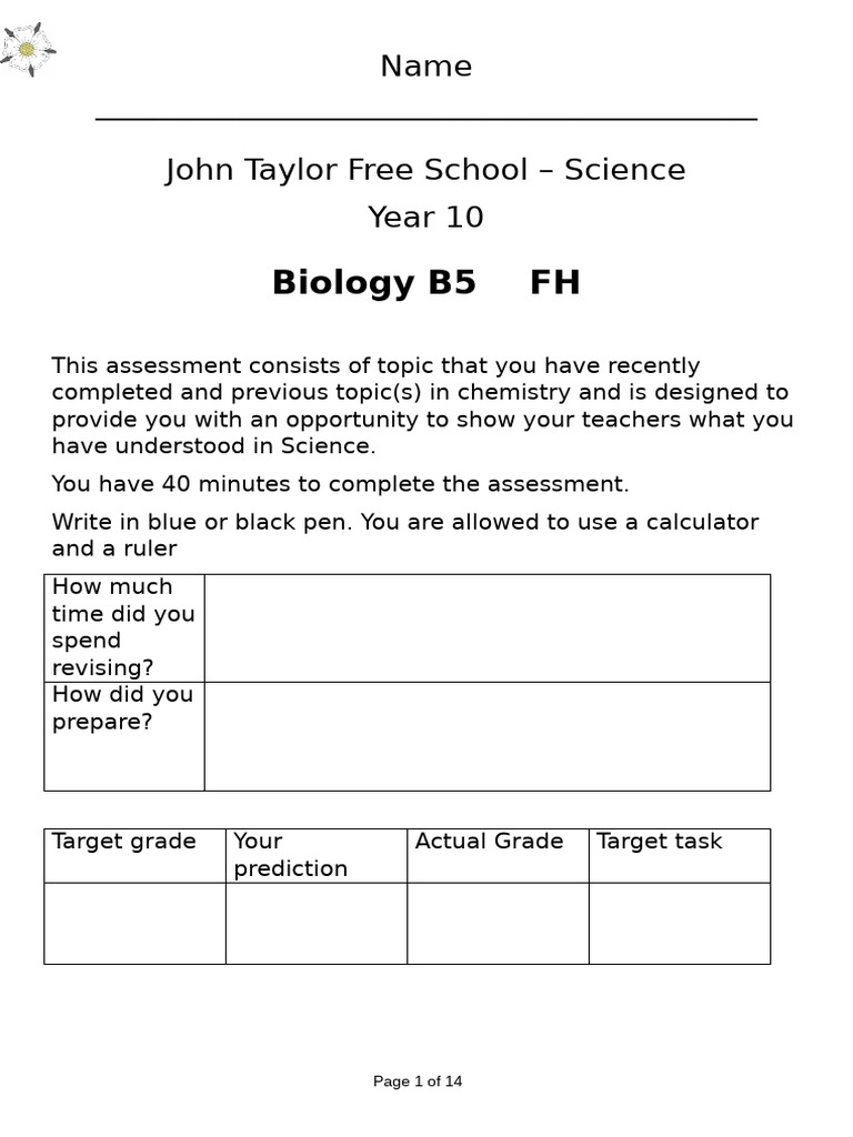 B5 Assessment FH | PDF | Luteinizing Hormone | Reproduction