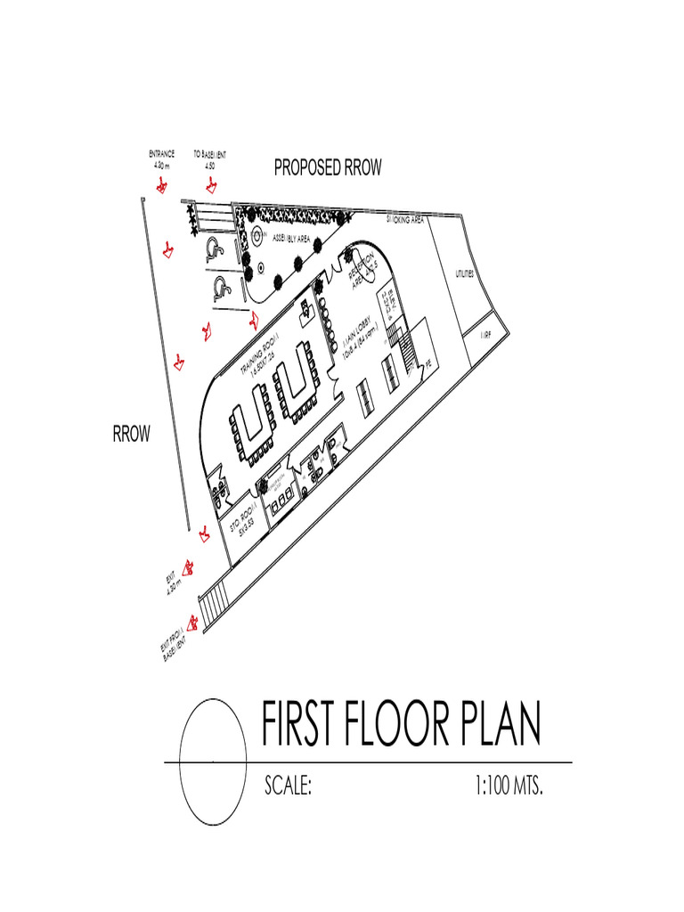 First Floor Plan Layout and Design | PDF