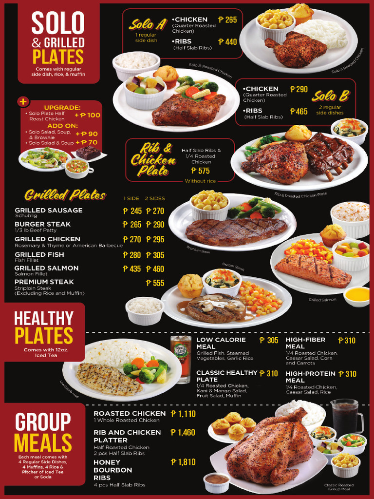 Menu List 1 Regular | PDF