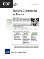 Building Communities of Practice