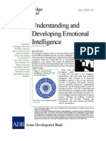 Understanding and Developing Emotional Intelligence