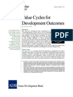 Value Cycles For Development Outcomes