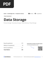 Secondary Storage - IGCSE Computer Science Revision Notes | PDF ...