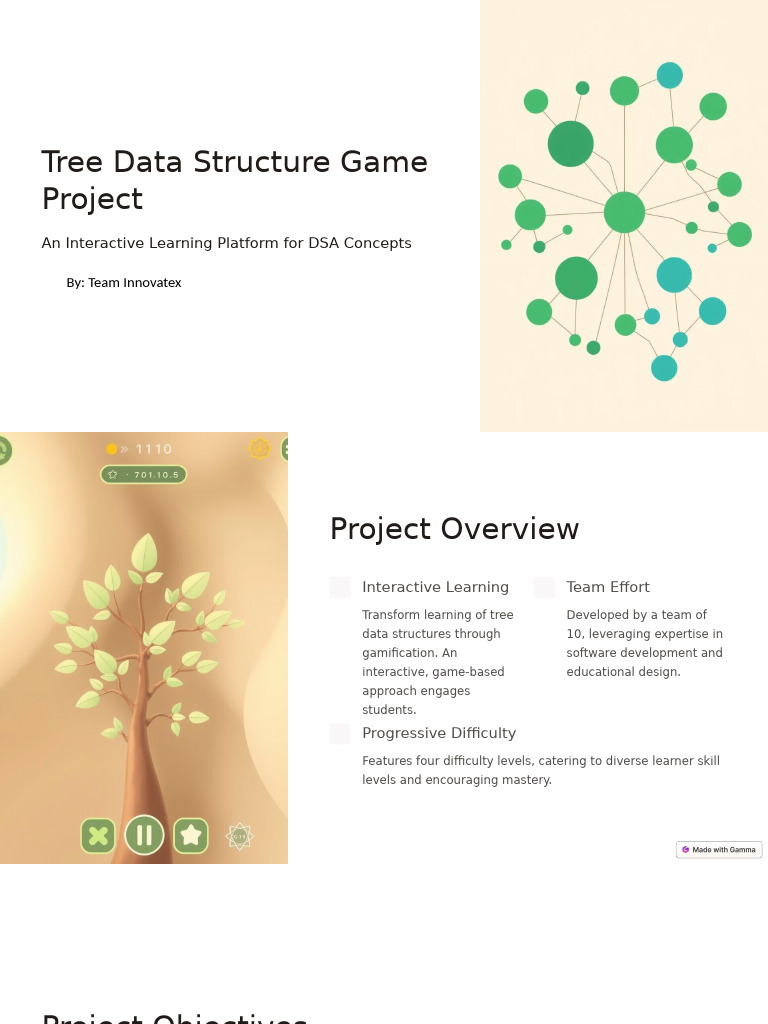 Interactive Tree Data Structure Game | PDF | Databases | Software ...