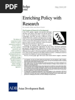 Enriching Policy With Research